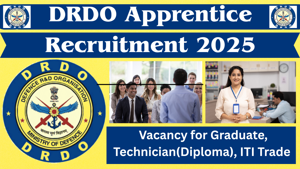 DRDO Apprentice Recruitment 2025