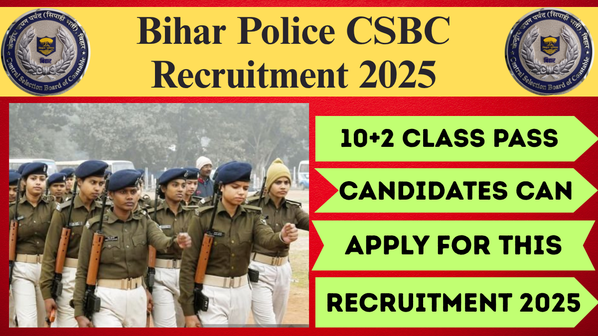 Bihar Police CSBC Recruitment 2025