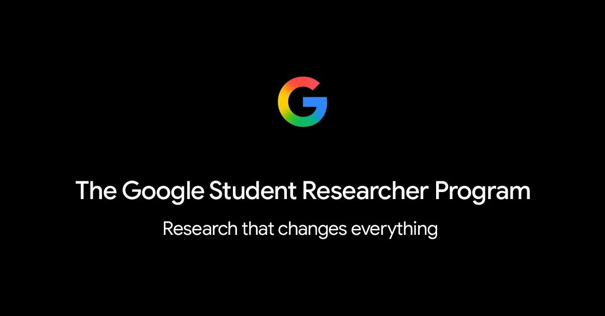Google Student Researcher Program 2026