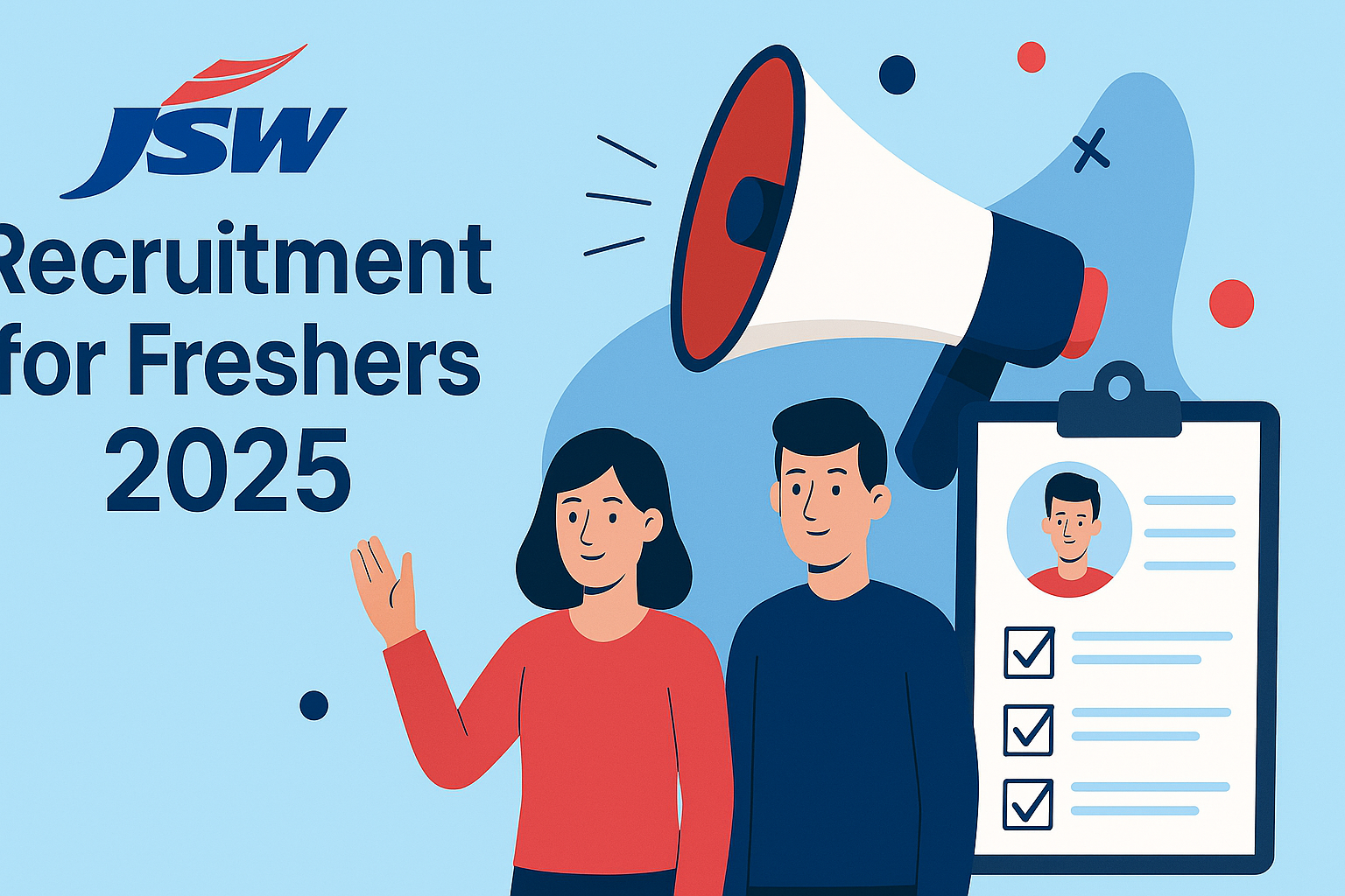 JSW Recruitment for Freshers 2025
